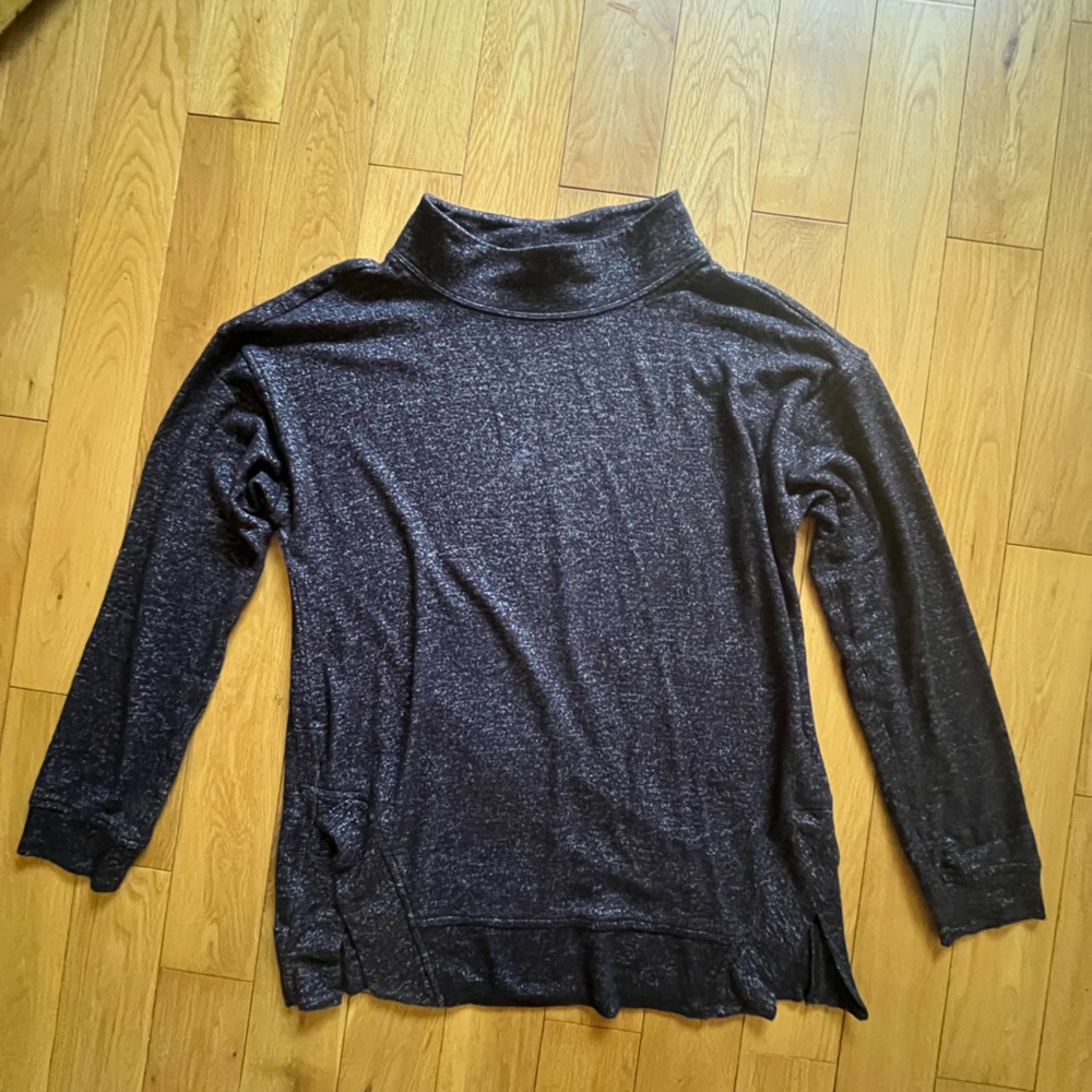 a.n.a Charcoal Long Sleeve Top